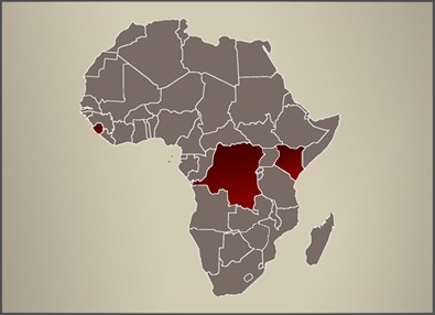 Map Africa