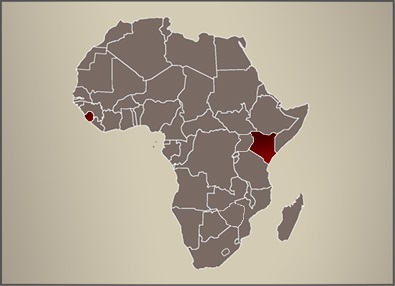 Map Africa